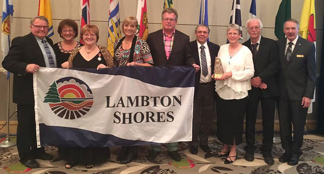 Lambton Shores won Communities in Bloom’s international