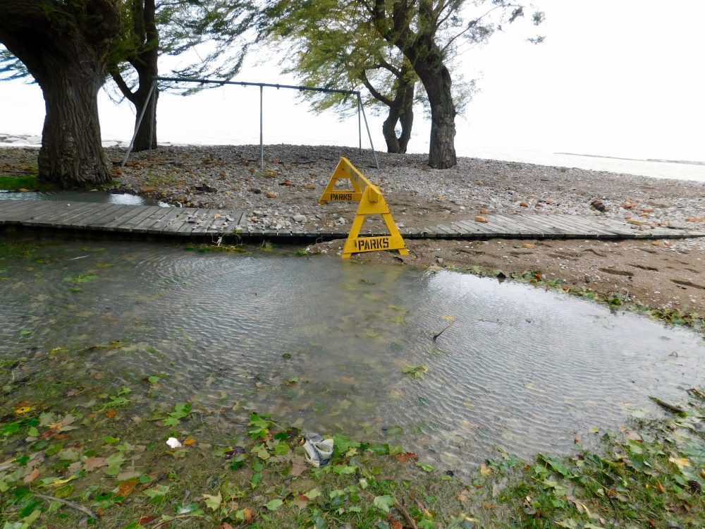 Warning of flooding, erosion as storm moves on Lake Huron shoreline